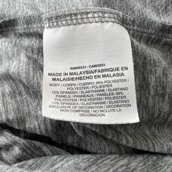 Nike Running Women's Gray Element Dri-Fit Hooded Pullover Shirt Size M - Picture 6 of 6